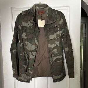 Hive & Honey Green Camouflage Field Jacket